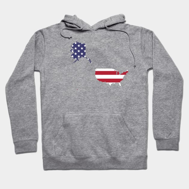 United States of America Hoodie by eden1472
